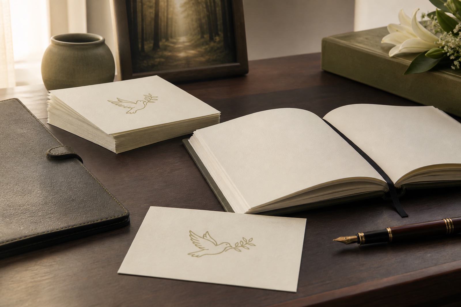 Papelería funeraria